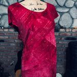 Dress Barn Ladies Pinkish/Red Cap Sleeve Sequenced Top Photo 6