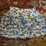 Hollister Floral Chiffon Tiered Mini Skirt Photo 0