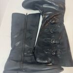 Born Shoes Born Black Leather Knee High Boots Size 9M Photo 1