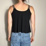 Wet Seal Vintage y2k  Bohemian Rainbow Black Crop Tank Size Medium Photo 1
