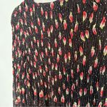 Anna Sui  Black Roses Are Red Smocked Top Blouse NEW Medium NWT Photo 6
