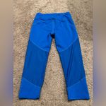 Athleta  Blue Cropped Leggings Size Medium – Pre-Owned, Good Condition Photo 5