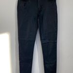 Banana Republic Black Coated Jeans Size 25 Photo 0