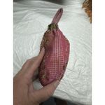 Vintage Hand Made Beaded Cloth Bag Drawstring Pouch Beggars Bag Photo 3