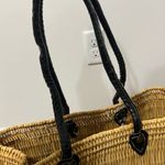 MISA Los Angeles  Tan & Black Jane Large Box Bag Photo 3