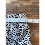 Princess Polly SK1 Polly Women's Dotted Ruffled Mini Skirt White Black Size 4 Photo 5