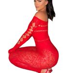 Boutique Red Jumpsuit Romper  Photo 1