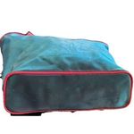 Pink Floral Tote Bag Beach Travel Vacation Summer Spring Photo 3