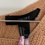 Forever 21  tan cross back sweater Photo 2