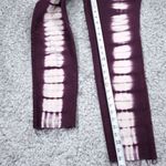 PacSun Eco Raspberry Tie Dye High Waisted Straight Leg Jeans Size 22 Purple Crop Photo 9