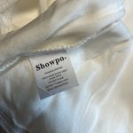 Showpo . Dress White Perfect Solution Mini Dress Sz 4 NWT Swiss Dots Wrap Photo 13