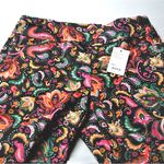 Croft & Barrow NWT Paisley Pants Straight Mid-Rise Colorful Stretch Comfort - 10 Photo 1
