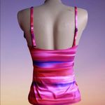 Polo RALPH LAUREN Womens Pink Patterned Padded Tankini Top Sz 8 NWT Photo 3