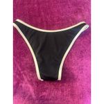 MONDAY Swimwear Somerset BOTTOMS Bikini SUSTAINABLE Size Small S Ivory Black Photo 4