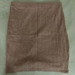 Iris  Brown Pencil Skirt Photo 0