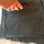 Refuge Black Cutoff Jean Shorts Photo 3
