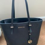 Michael Kors MK Black Leather Purse Photo 0