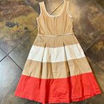 Nine West Sleeveless Tank Color Block Dress 4 Photo 8