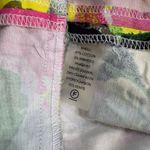 Calvin Klein Watercolor Floral Black Piping A-Line Sleeveless Dress Size 16 Photo 3