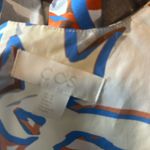 COS  Women Size 4 Dress Printed Draped Sleeved Geometric Floral Print Blu… Photo 8