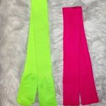 80’s bundle pack leg warmers/thigh/knee high socks Pink Photo 0
