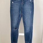 Sam Edelman The Kitten Step Ankle Mid Rise Skinny Blue Jeans SZ 26 Photo 0