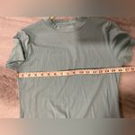 Hippie Rose NWT  Size L Whisper Sage Second Skin Short Sleeve Mock Neck Top Photo 6