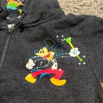 Disney 50th Anniversary Electrical Parade Charcoal Cropped Hoodie Medium Photo 2
