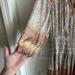 Current Air  Los Angeles Ruched Long Sleeve Dress Size Medium Photo 4