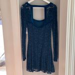 Free People  Flirt for You Long Sleeve Lace Dress Photo 4