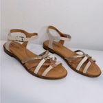 Pikolinos Algar Leather Strappy Flat Sandals – EU 39 / US 8.5 Gold Photo 4