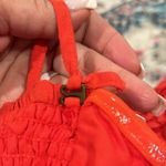 Anthropologie ANTHRO MAEVE RED LACE TIERED LINED MINI DRESS M Photo 11