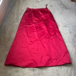 Michaelangelo  Red Satin 3 Piece Skirt Set SIZE 10 Photo 6