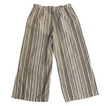 Fresh Produce  Newport Cropped Linen Blend Beachy Stripe Pants | Medium Photo 2