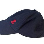 Disney Parks Mickey Mouse Red Embroidered Navy Baseball Hat Adjustable Cap Adult Blue Photo 0