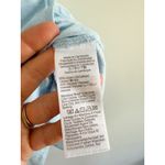 J.Crew Factory | NWT Linen-blend belted mini shirtdress in Light blue | Sz PXXS Photo 6