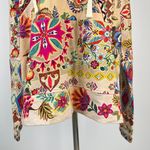 Johnny Was NWOT  Floral Hoodie Sweatshirt Boho Long Sleeves Multicolor Sz S Photo 3
