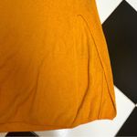 Rag and Bone Soleil Ribbed Knit Skirt Orange Yellow Bright Marigold Tangerine sz L Photo 6