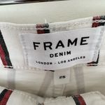 frame denim Frame Women’s 25 Le Bardot Stripe Straight Leg Jeans Read Description Photo 1