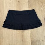 White Fox Boutique White Fox Mini Skort Pleated Ignoring Me Size XS Black Photo 3