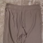 Eileen Fisher Gray 100% Silk Wide Leg Dress Pants Crop Side Zip Womens Size XL Photo 3