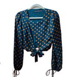 Revolve House of Harlow Polkadot Top Blue Size XS Photo 1