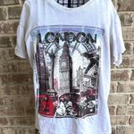 Vintage London England T Shirt Unisex Small? Big Ben Bus Flag Souvenir … Size undefined Photo 0