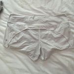 Lululemon white 4” speed up shorts Photo 2