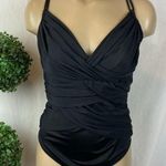 Magicsuit Black Underwire Layered 1 Piece Bathing Swim Suit 12 Photo 0