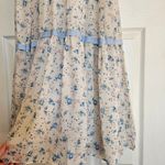 Love Shack Fancy  Printed Long Jessie Dress in Pearl River Sz 4 Cottagecore Photo 11