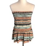 Anthropologie Porridge Smocked Peplum Tube Top Photo 1