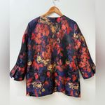 Dennis Basso  Multicolor Floral Women's Blazer size 12 Photo 5