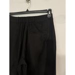 Old Navy NWT  Extra High Rise Taylor Wide Leg Trousers Black Linen Blend Sz Small Photo 3