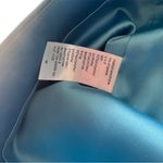 Naked Wardrobe High Gloss Maxi Skirt in Malibu Blue | Medium NWT Photo 4